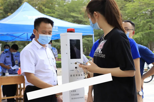 广州白云工商技师学院新型冠状病毒感染预防演练