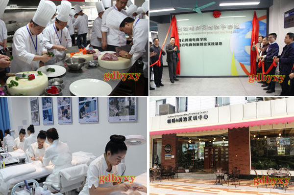 广州白云工商高级技工学校烹饪实训场