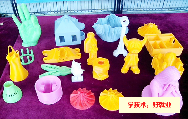 广州白云工商技师学院3D打印作品